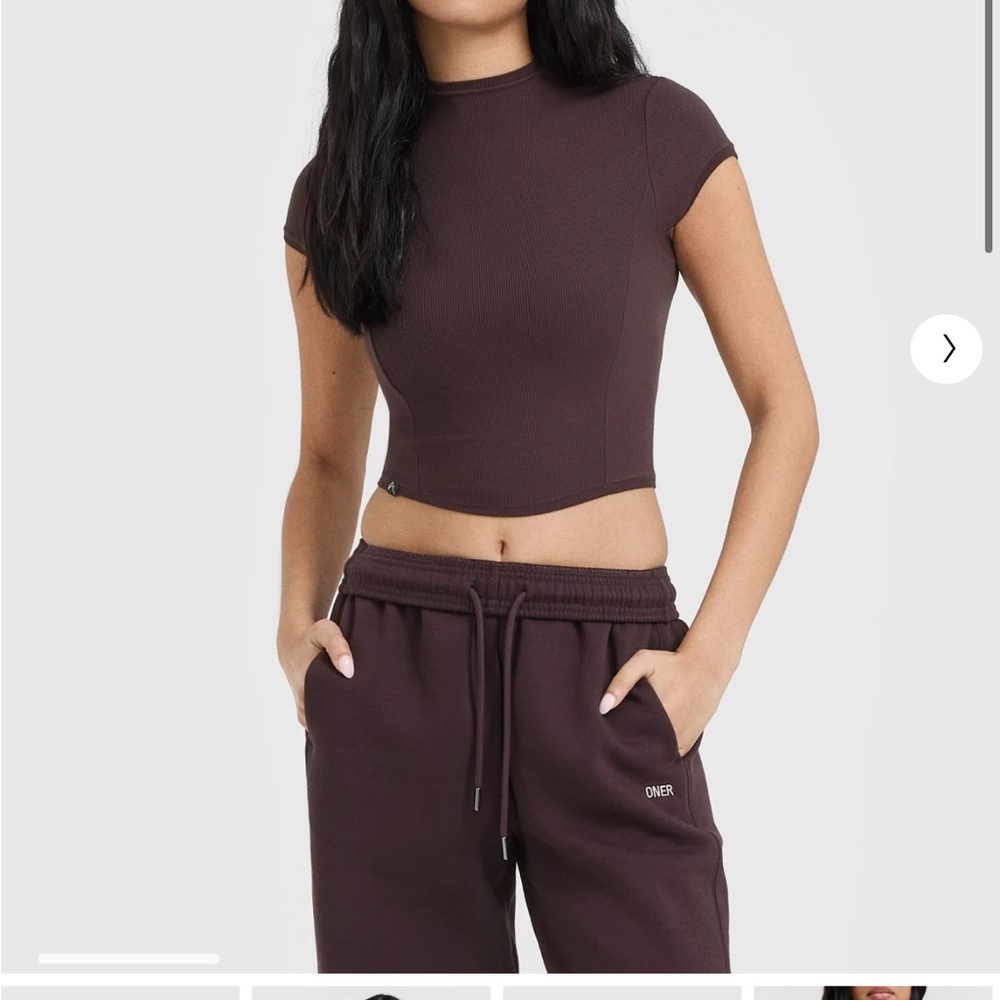 Oner Active Mellow Rib Mock Neck Top